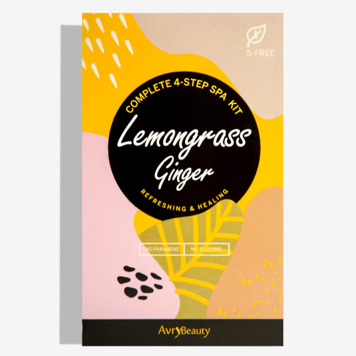 Lemongrass & Ginger - 4 Step Spa Kit - TheArtsyBox