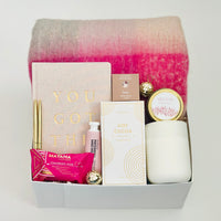 a women centric luxe holiday gift box