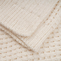 Luxe Chenille Knit Throw 50in X 60in