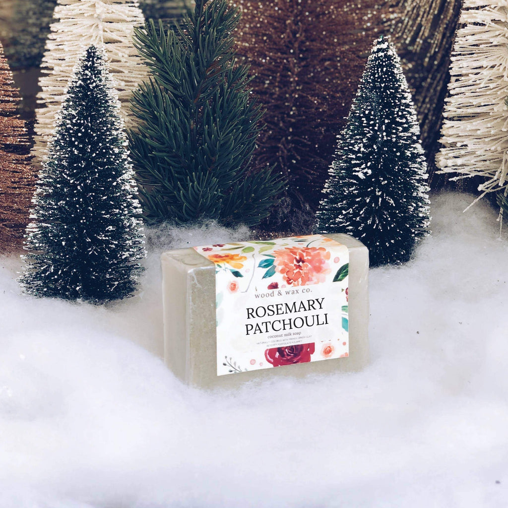 Rosemary Patchouli - Coconut Milk Soap - TheArtsyBox