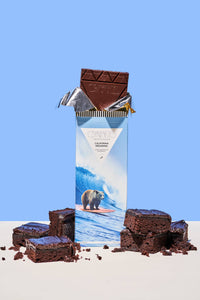 California Dreaming Brownie Chocolate Bar By Compartes