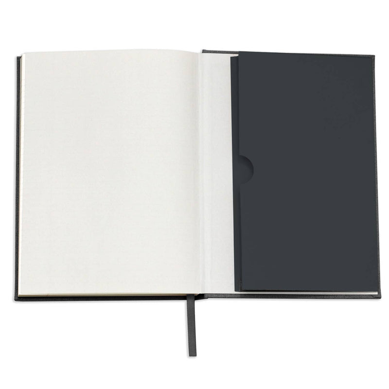 Black Linen Note to Self Journal by Wit and delight