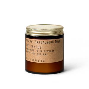 Sandalwood Rose - Mini Soy Candle - TheArtsyBox