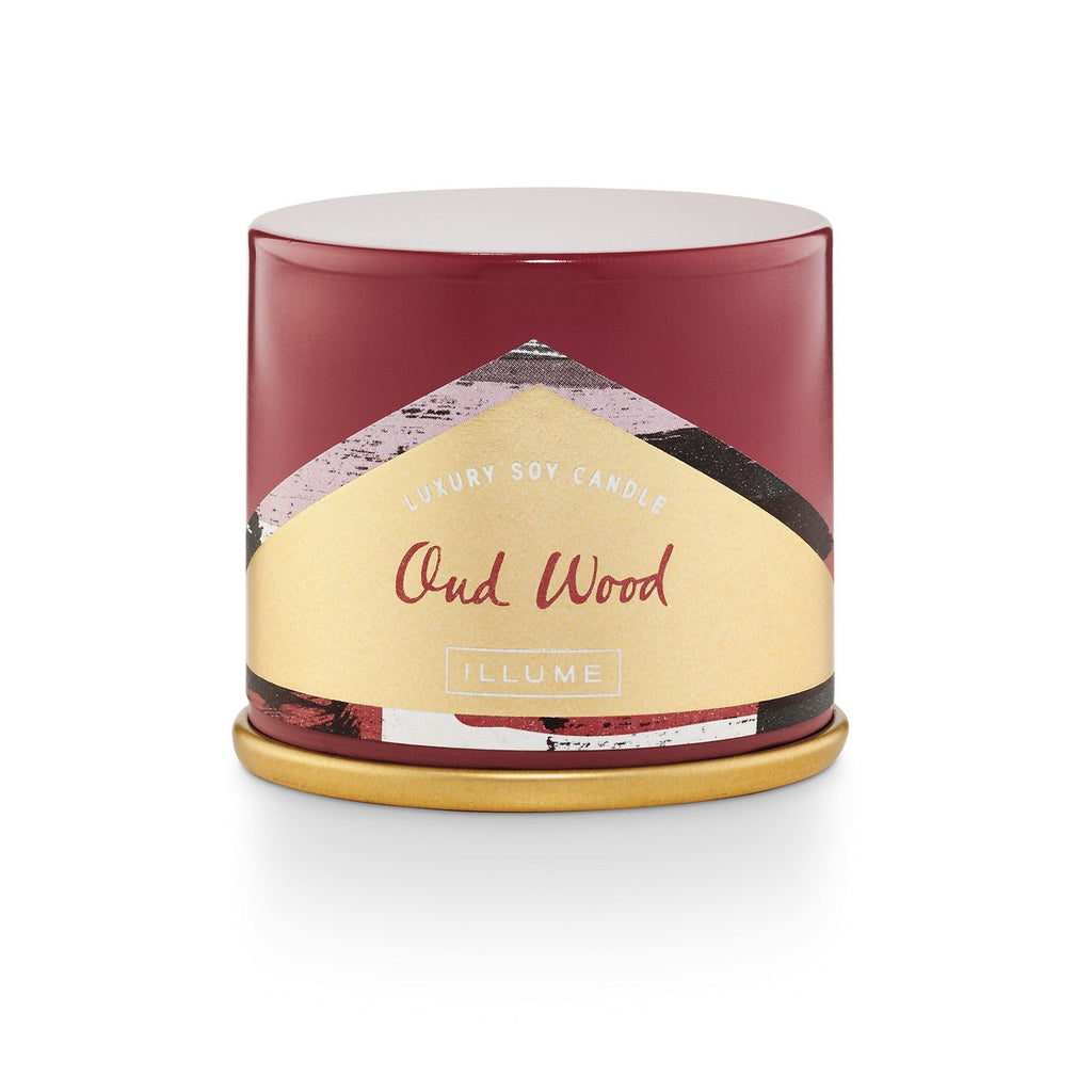 Oud Wood Demi Vanity Tin Candle - TheArtsyBox