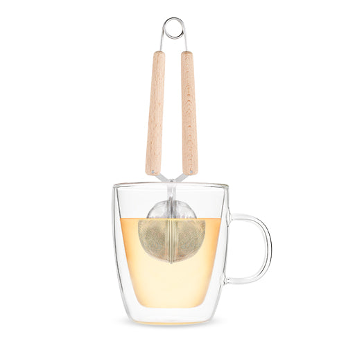 Wood Handled Simple Tea Infuser by Pinky Up - TheArtsyBox