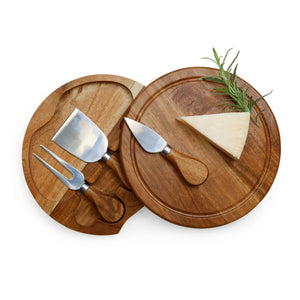 Acacia Brie Cheese Board & Tools Set