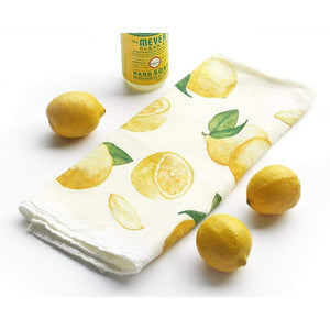 Lemons Tea Towel - TheArtsyBox