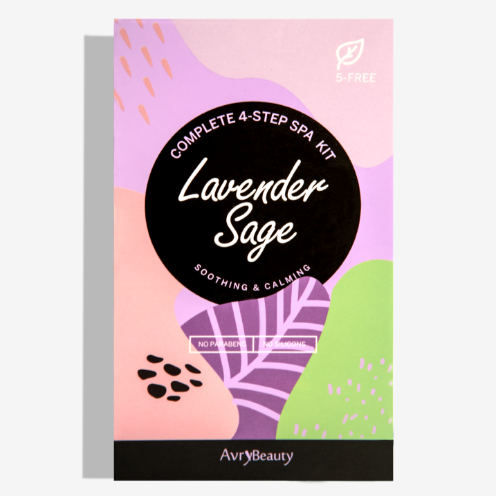 Lavender Sage - 4 Step Spa Kit - TheArtsyBox