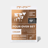 Vietnamese Coffee Kit with Sweetened Condensed Milk - 5 Pack