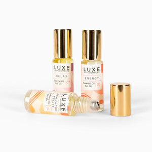Luxe Mini Essential Oil Roll On Pack - Pink - TheArtsyBox