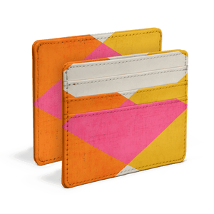 Triangle Summer Skinny Fit Card Wallet - TheArtsyBox