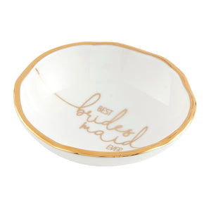 Best bridesmaid ever - Jewelry dish - TheArtsyBox