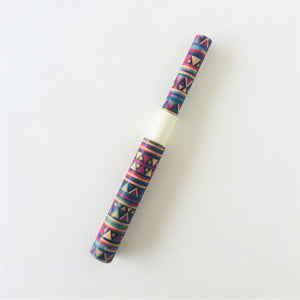 Tribal pattern paper pen - Blue - TheArtsyBox