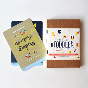 Toddler Milestone Cards - TheArtsyBox