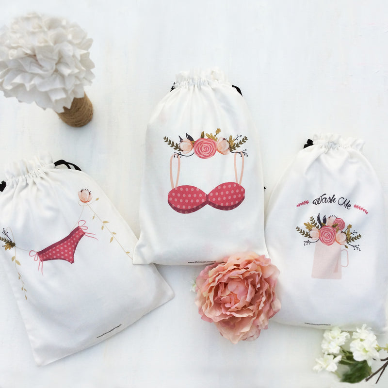 Women's Lingerie Bags - TheArtsyBox
