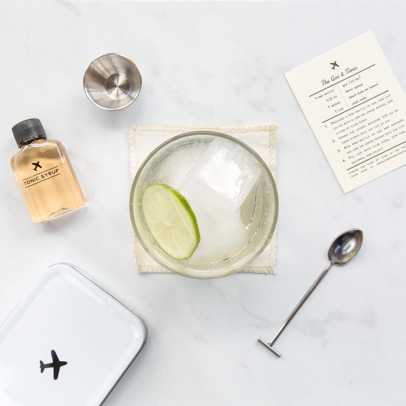 The Gin and Tonic Carry-On Cocktail Kit - TheArtsyBox