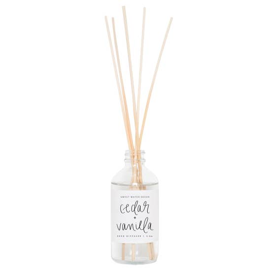 Cedar + Vanilla Reed Diffuser - TheArtsyBox
