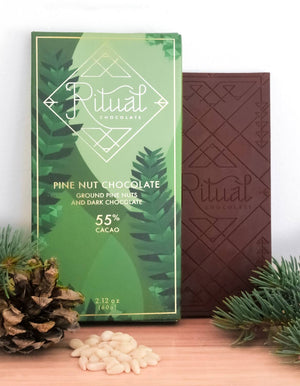 Pine Nut Chocolate Bar