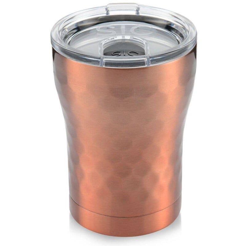 12 oz Hammered Copper Stainless Steel Tumbler - TheArtsyBox