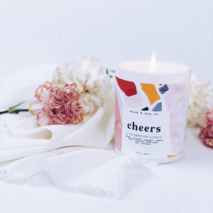 CHEERS - Celebration Series Candles - TheArtsyBox