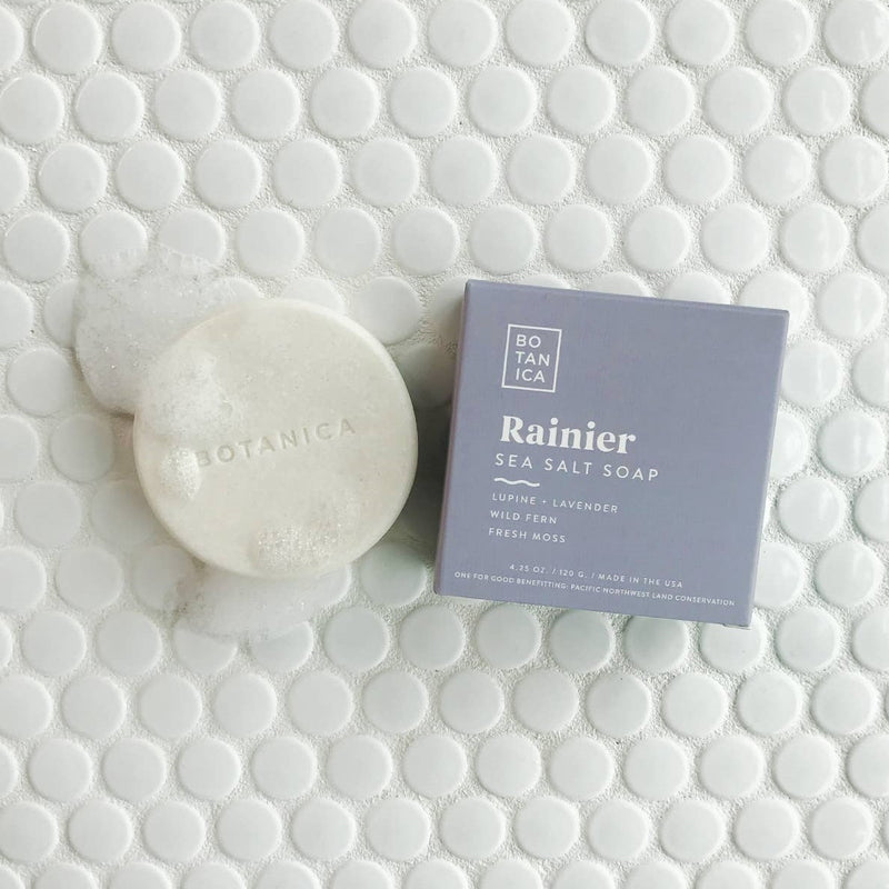 Rainier Sea Salt Soap By Botanica