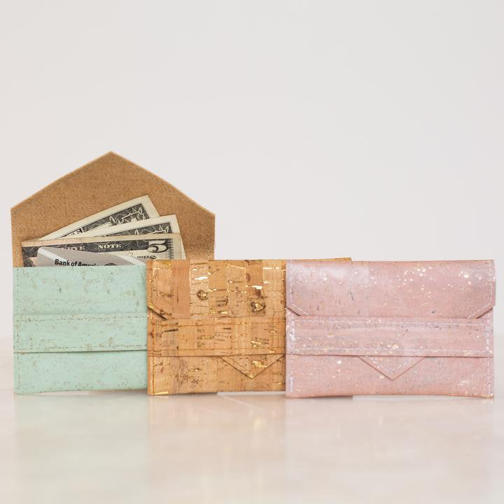 Cork card wallet - TheArtsyBox