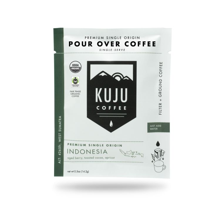 West sumatra pour over coffee