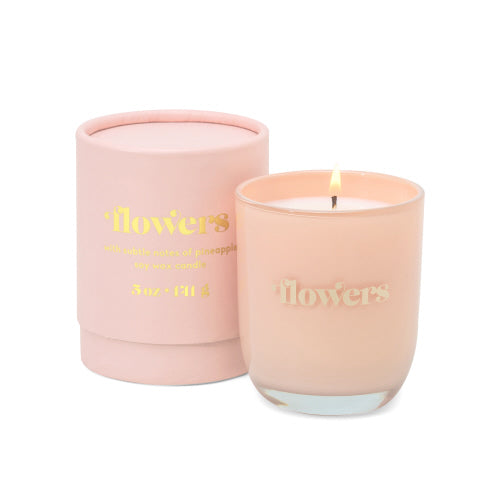 Flowers Soy Candle