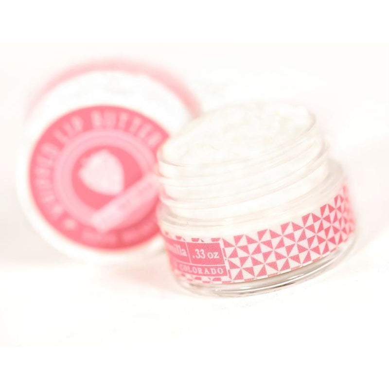 Strawberry & Vanilla - Whipped Lip Butter - Natural Icing for Your Lips - TheArtsyBox